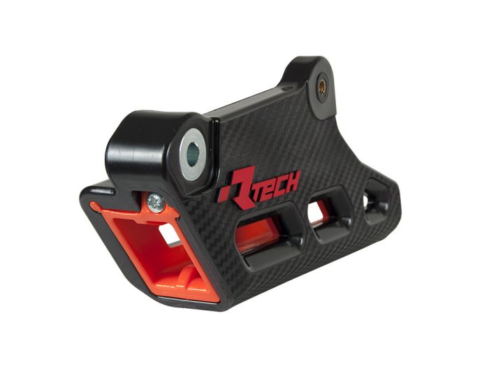 CHAIN GUIDE RTECH WORX MONOBLOCK R2.0 BLACK ORANGE GAS GAS HUSABERG HUSQVARNA KTM