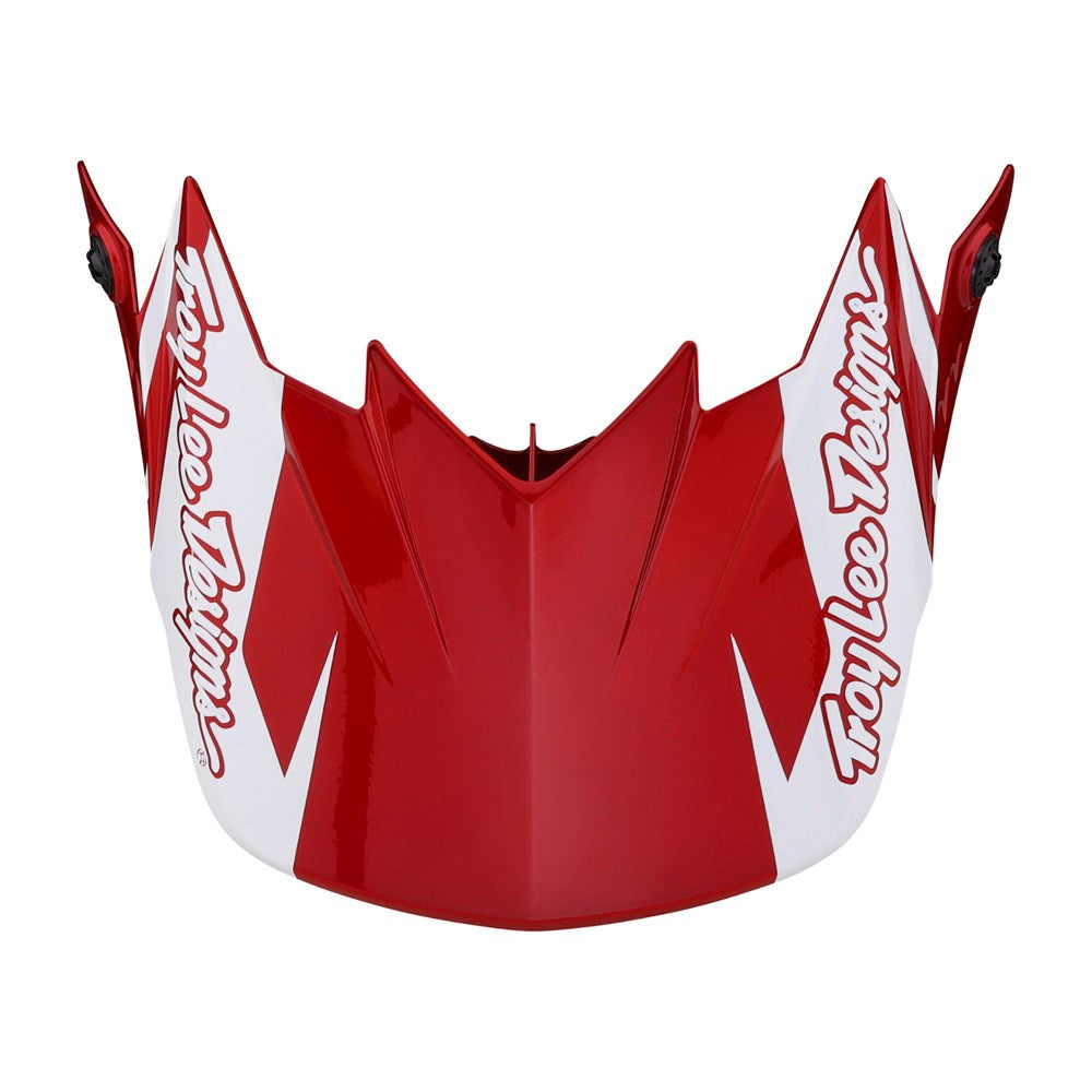 Gp Visor Slice Red / White
