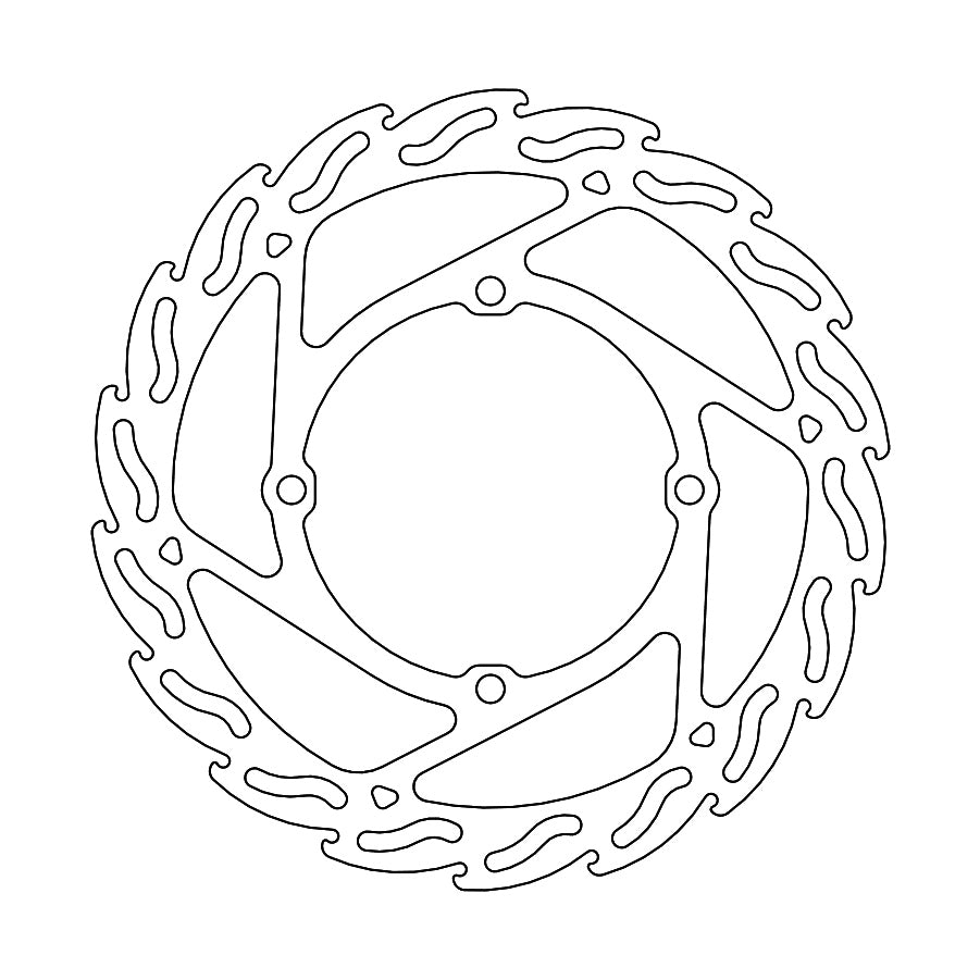 BRAKE DISC FRONT MOTO MASTER FLAME 270MM SUZUKI RMZ250 19-ON RMZ450 18-ON