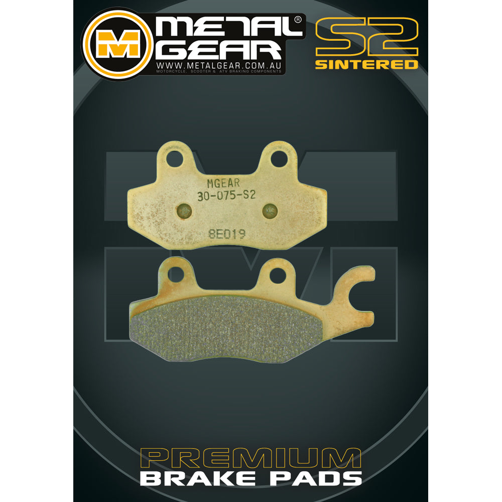 BRAKE PADS METAL GEAR SINTERED S2