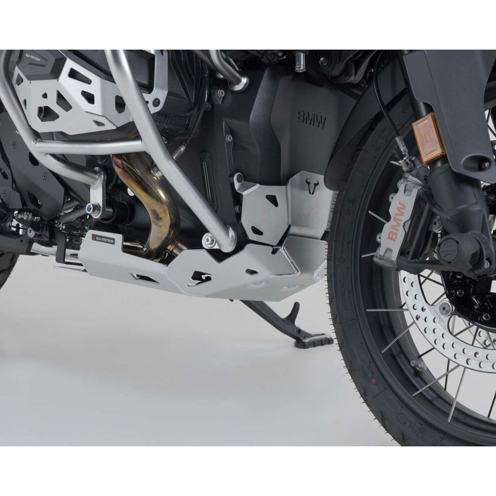 BASH PLATE SW MOTECH SILVER BMW R1300GS 23-ON