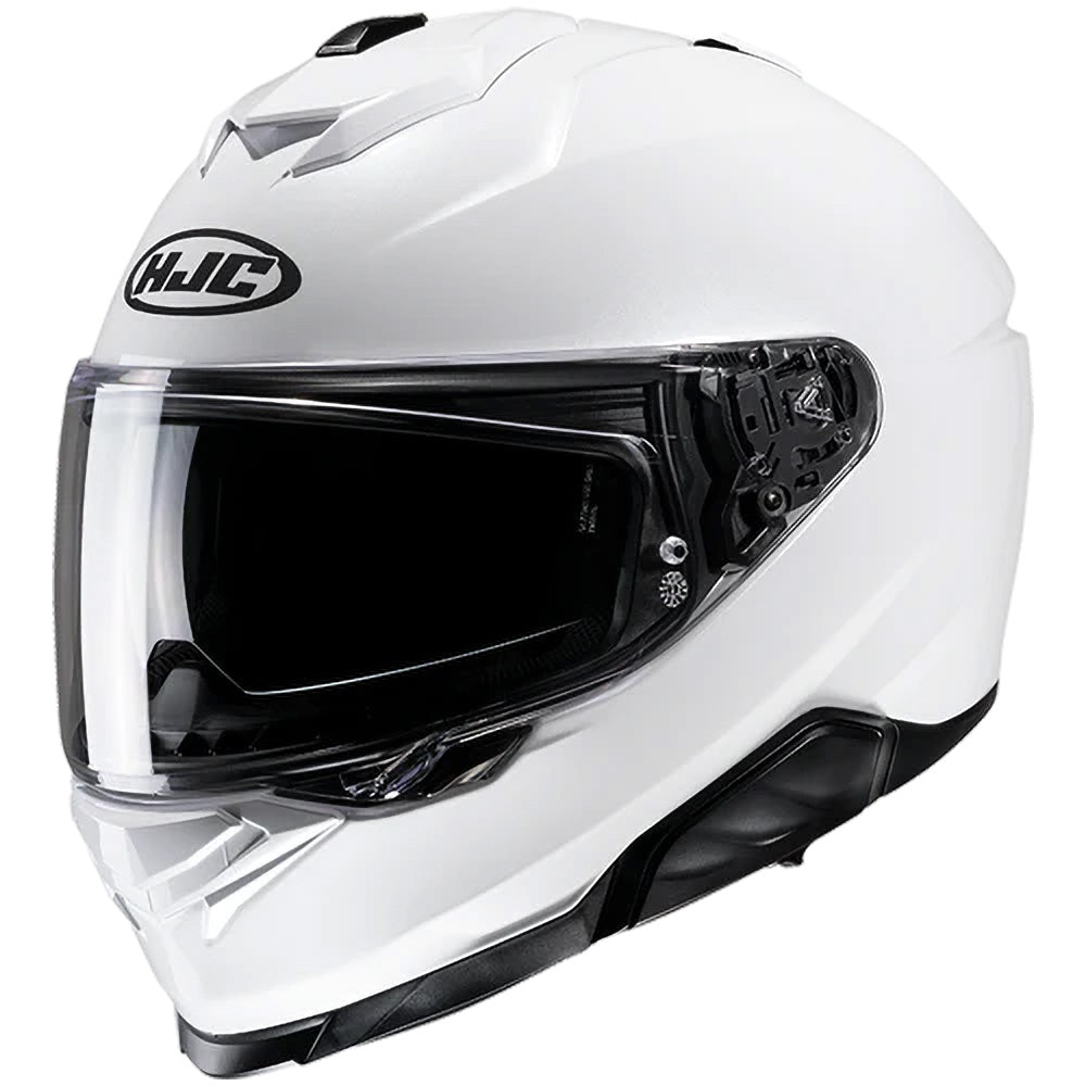 HJC i71 Pearl White
