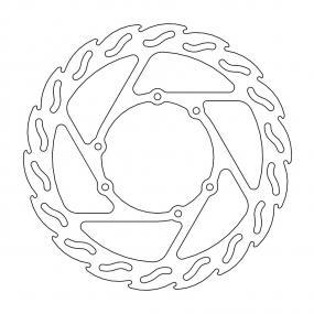 BRAKE DISC FRONT MOTO MASTER FLAME 260MM HONDA CRF250L CRF250R CRF250RX CRF450R CRF450RX
