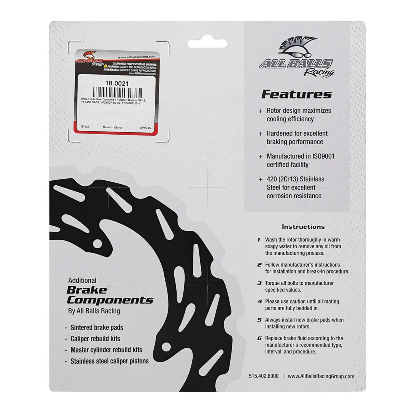 Brake Disc 18-0021