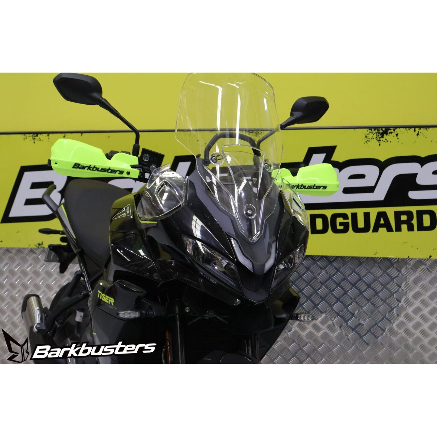Barkbusters Handguard Fitting Kit Triumph Sport 800 - Black