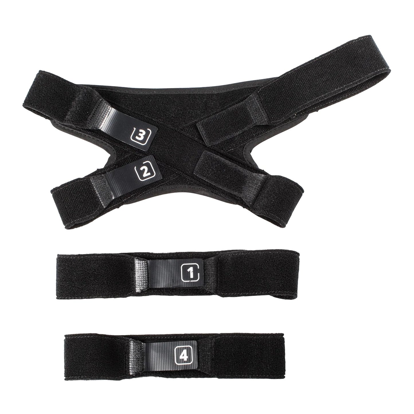 Leatt Strap Kit All C-Frame Carbon (Pair) (S/M)