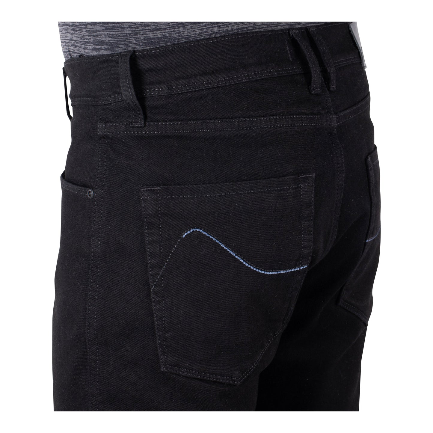 Oxford OA Tailor AA Men's Straight Jean - Black (Regular)