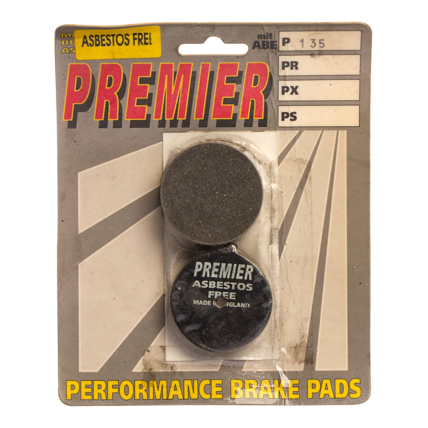 Premier Brake Pads - P Organic Standard - P135