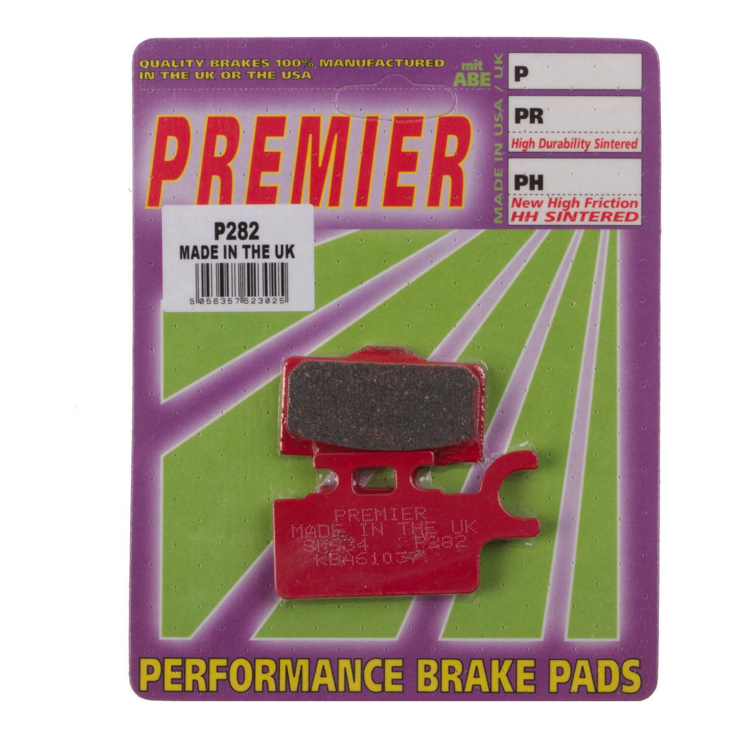 Premier Brake Pads - P Organic Standard - P282
