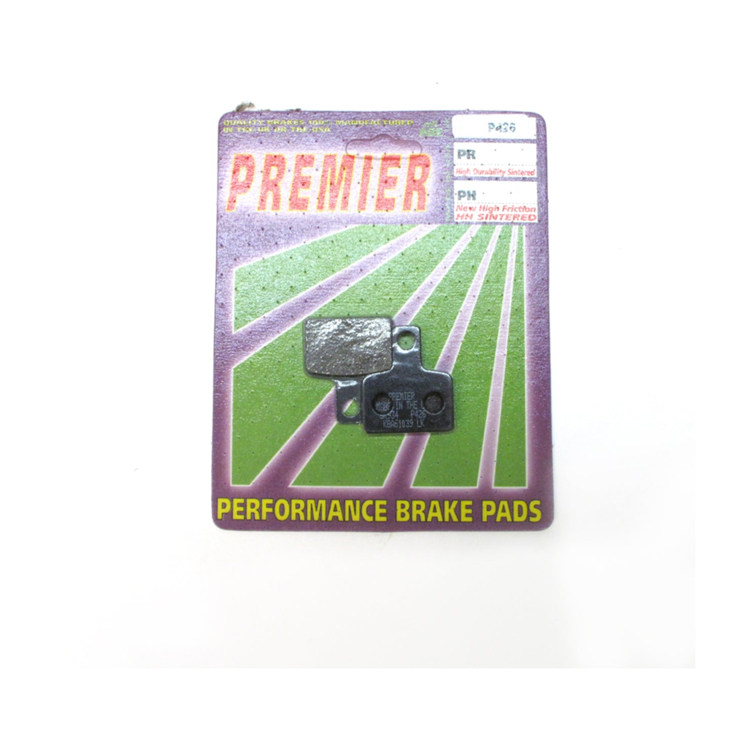 Premier Brake Pads - P Organic Standard - P426