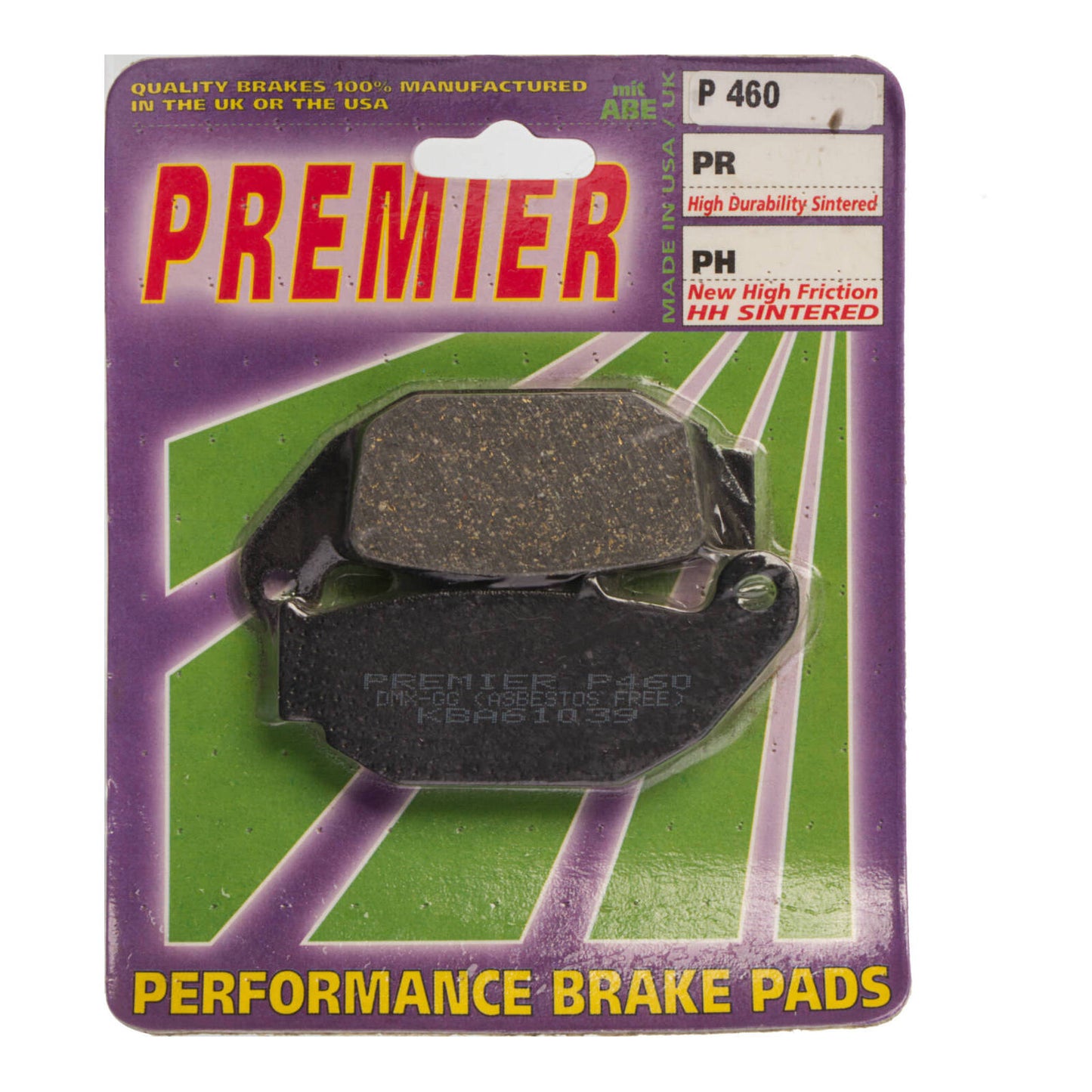 Premier Brake Pads - P Organic Standard - P460