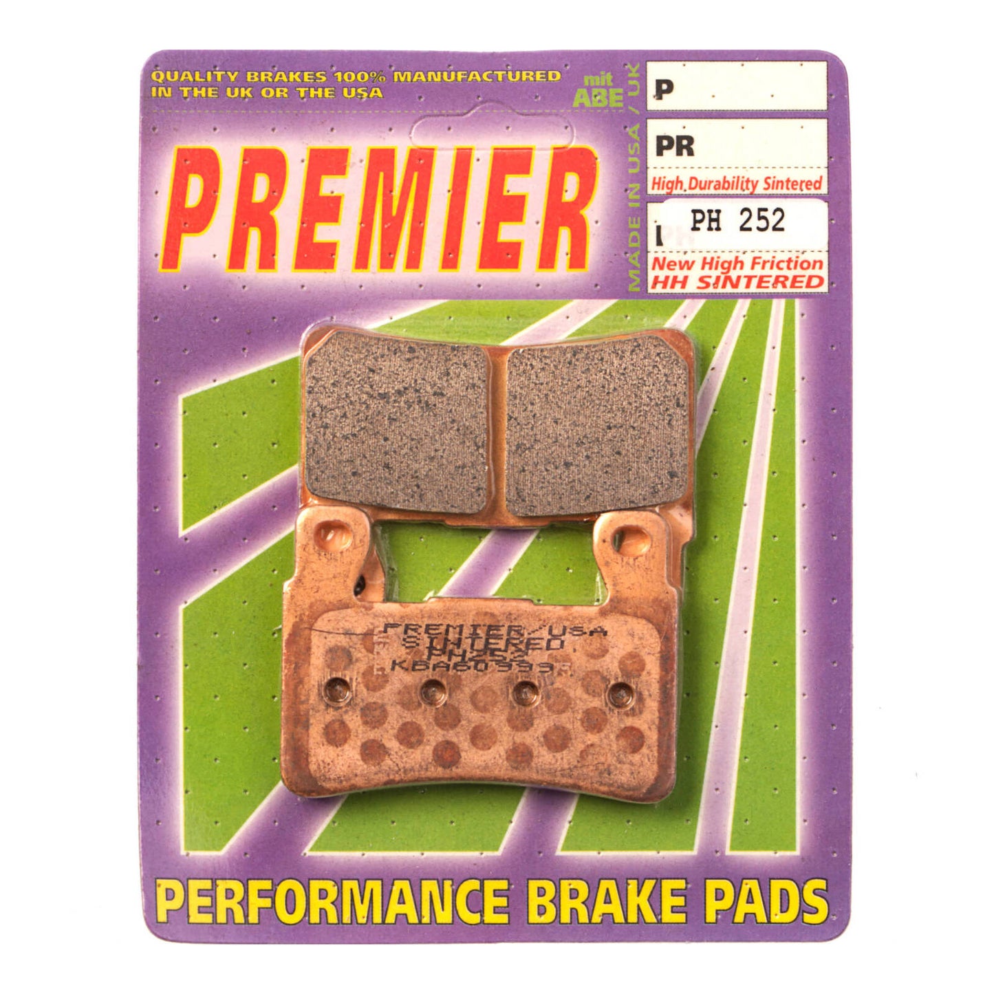 Premier Brake Pads - PH Street Sintered - PH252