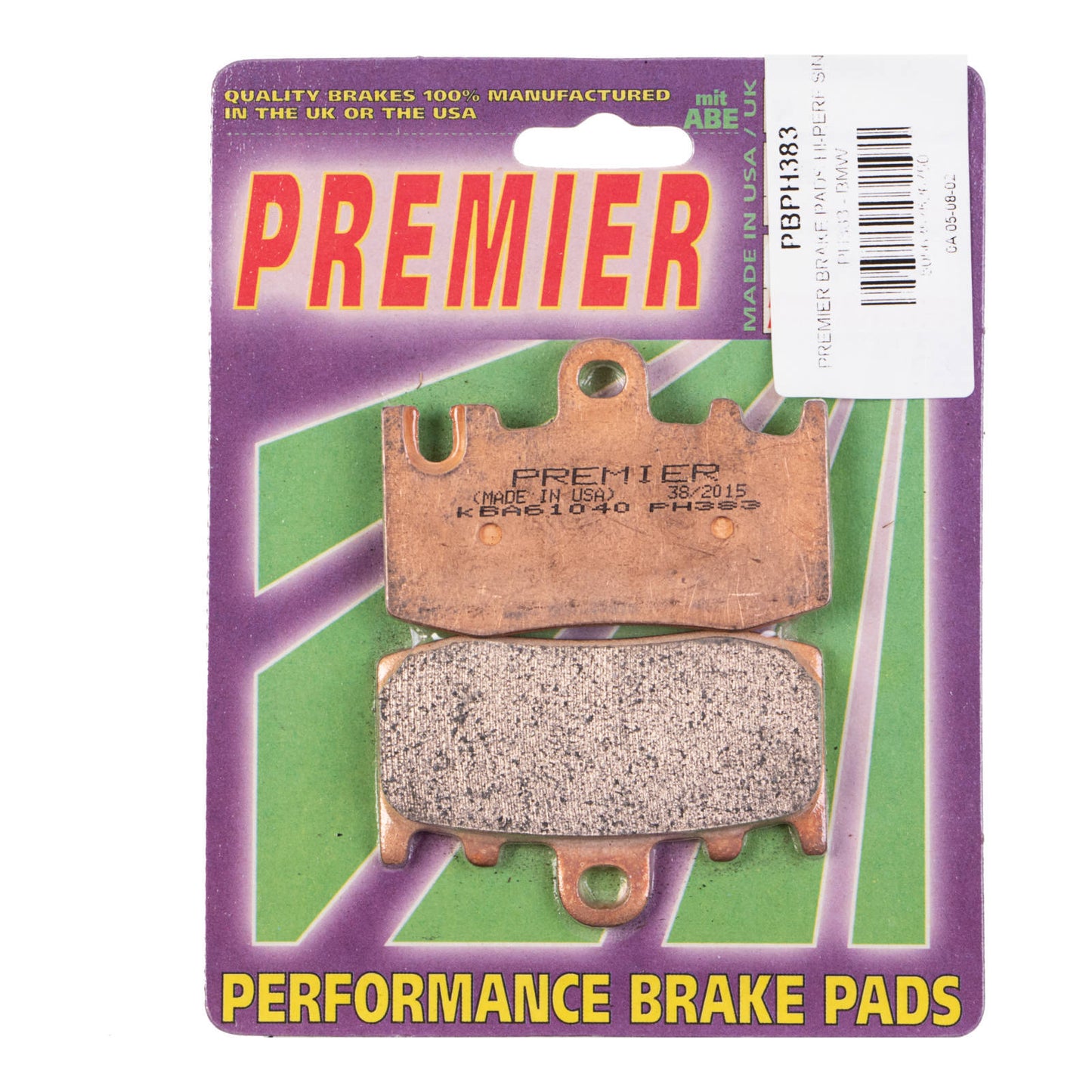 Premier Brake Pads - PH Street Sintered - PH383
