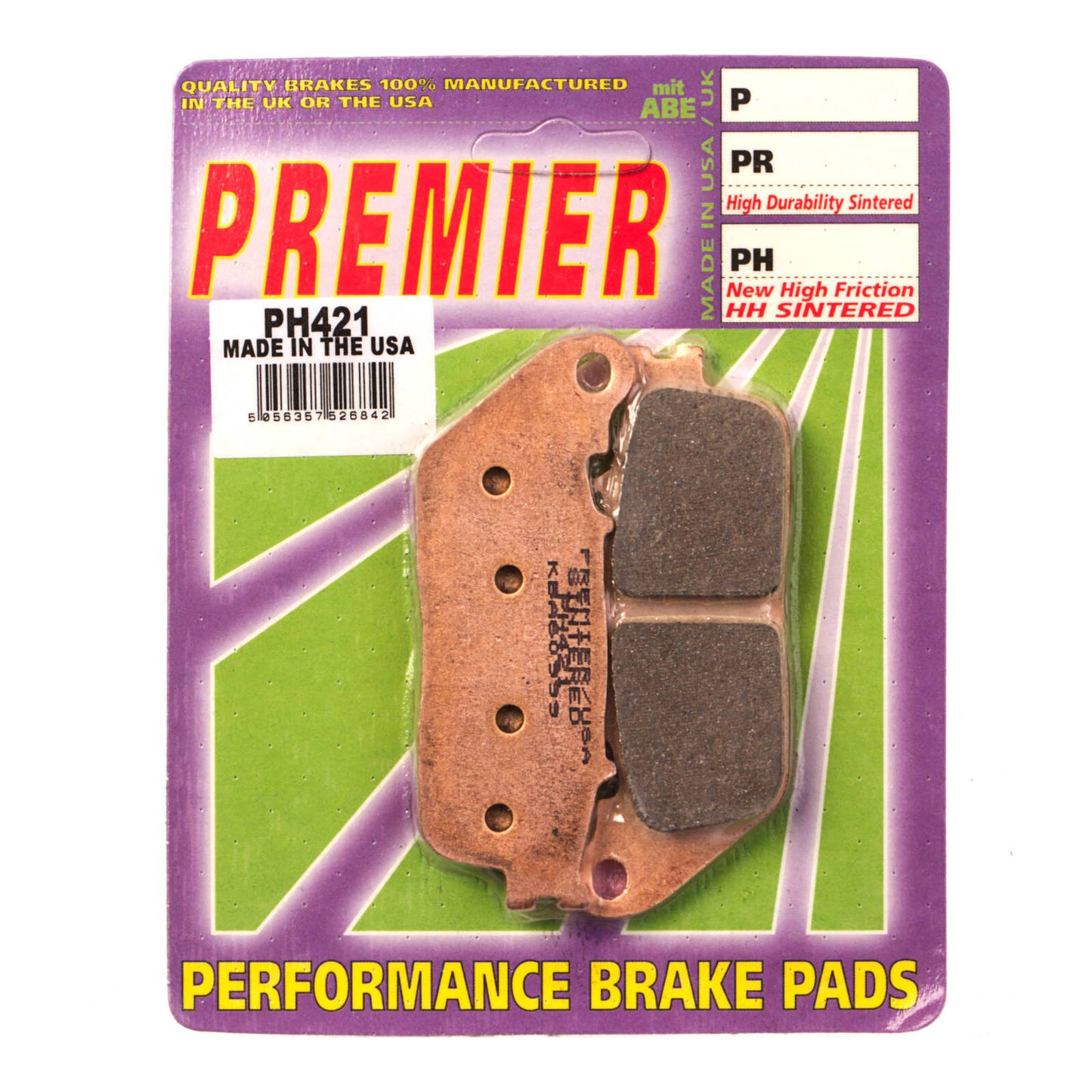 Premier Brake Pads - PH Street Sintered (GF277S3)