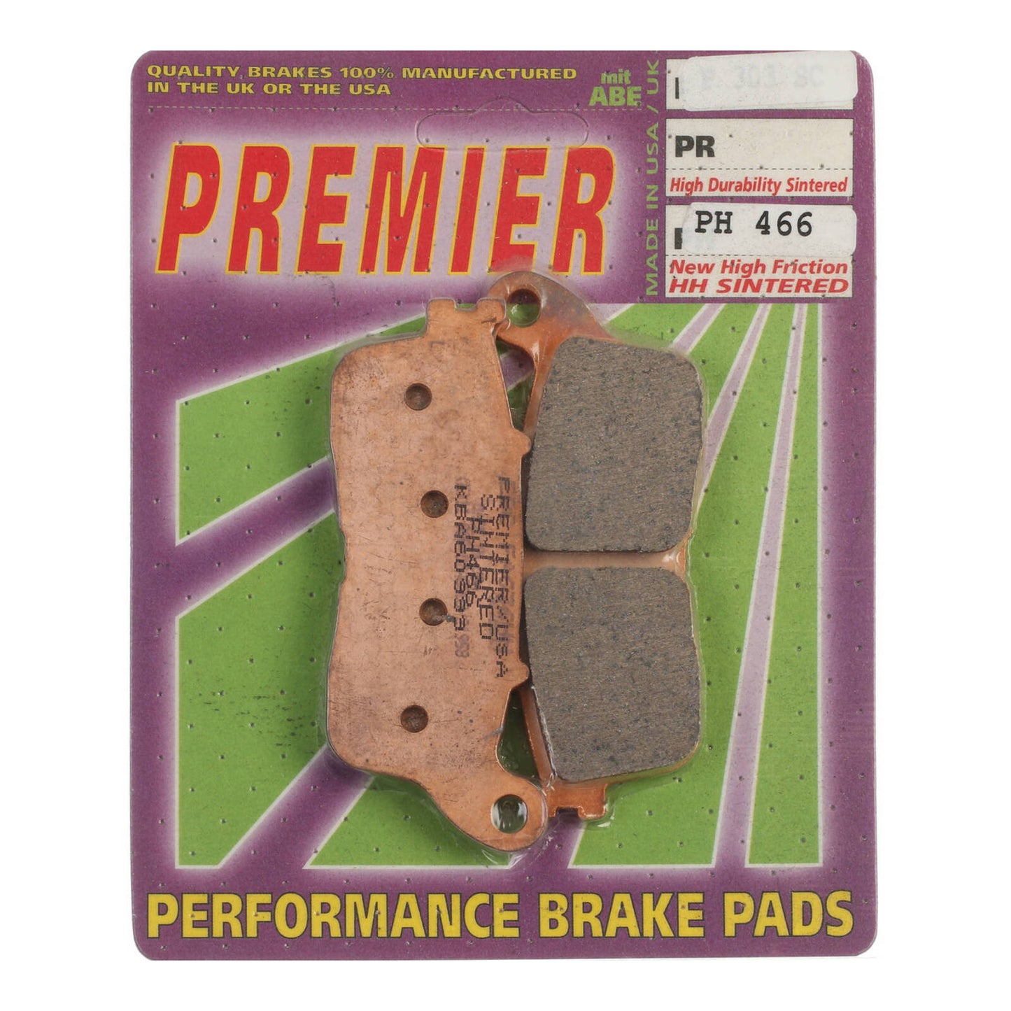 Premier Brake Pads - PH Street Sintered - PH466