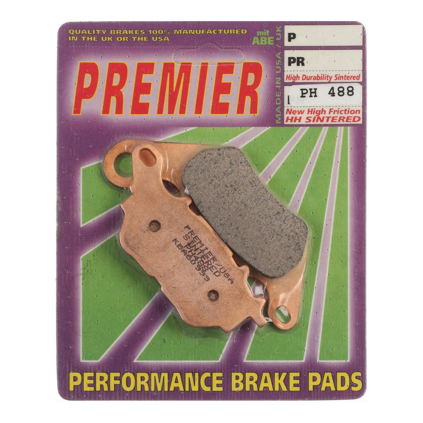 Premier Brake Pads - PH Street Sintered - PH488