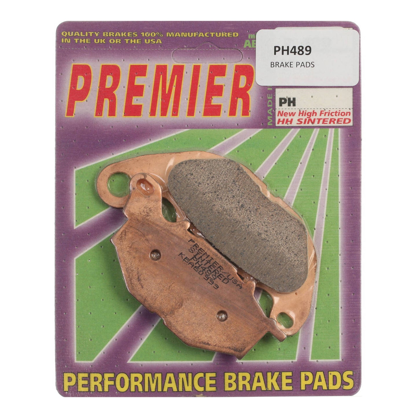 Premier Brake Pads - PH Street Sintered - PH489