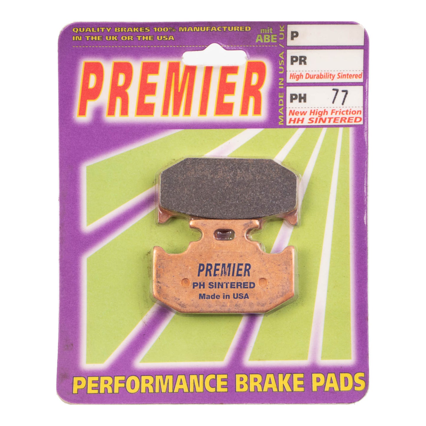 Premier Brake Pads - PH Street Sintered - PH77