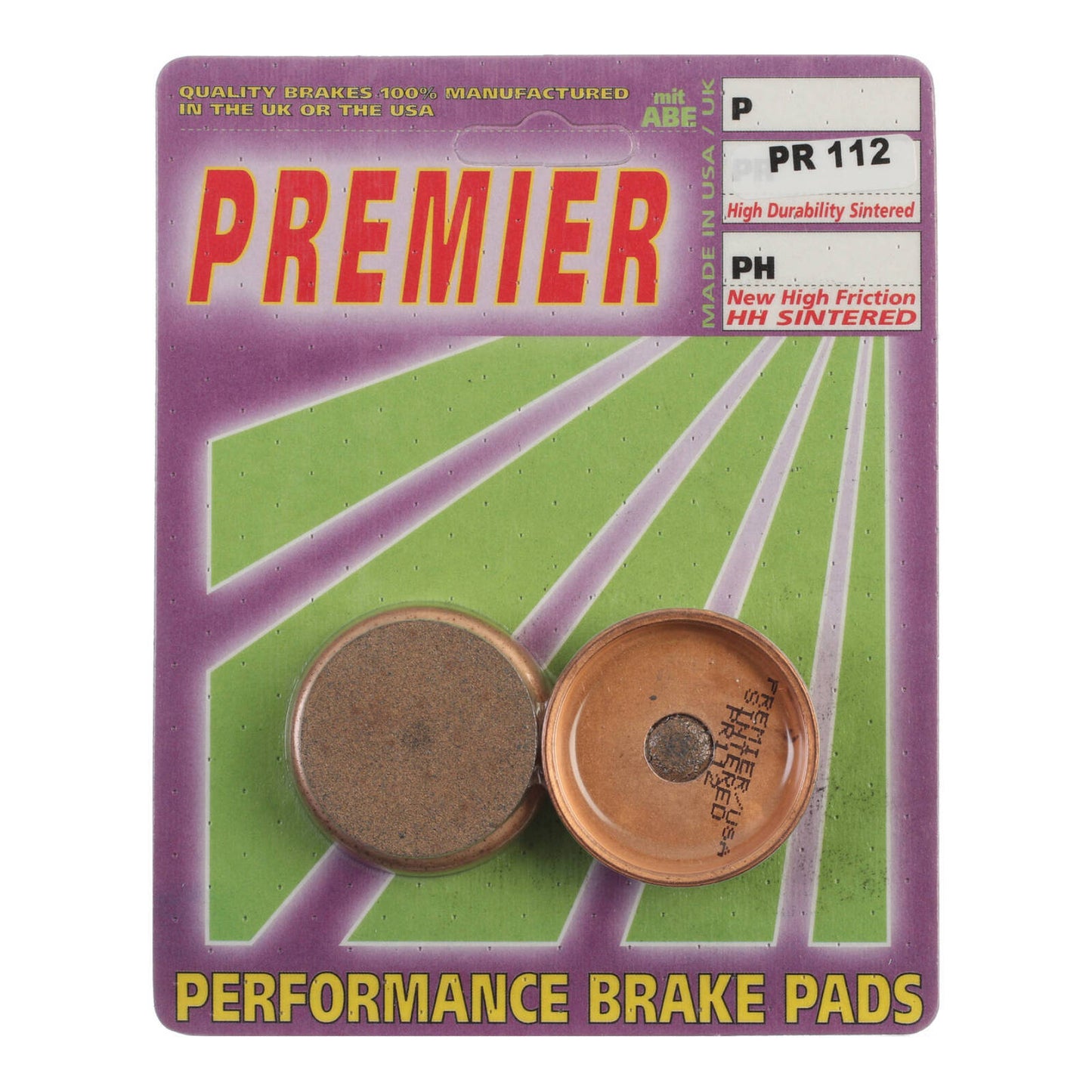 Premier Brake Pads - PR Off-Road Sintered - PR112