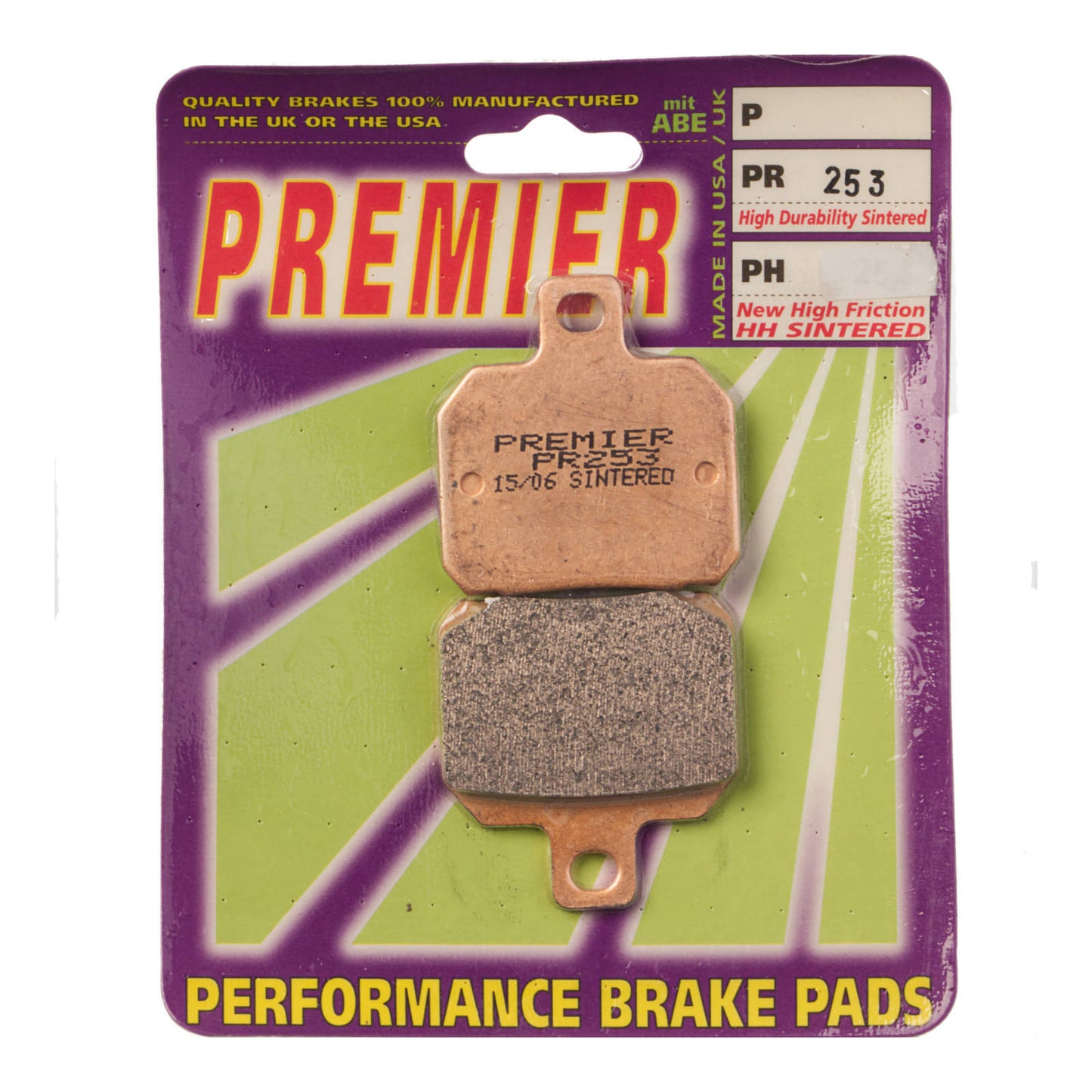 Premier Brake Pads - Off-Road Sintered - PR253