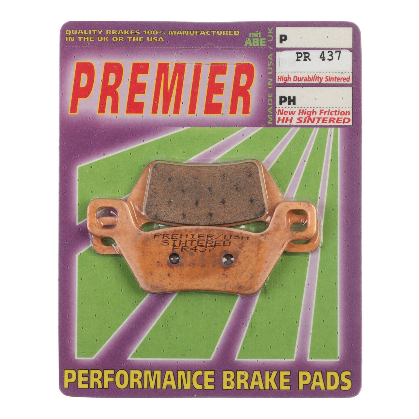 Premier Brake Pads - PR Off-Road Sintered - PR437