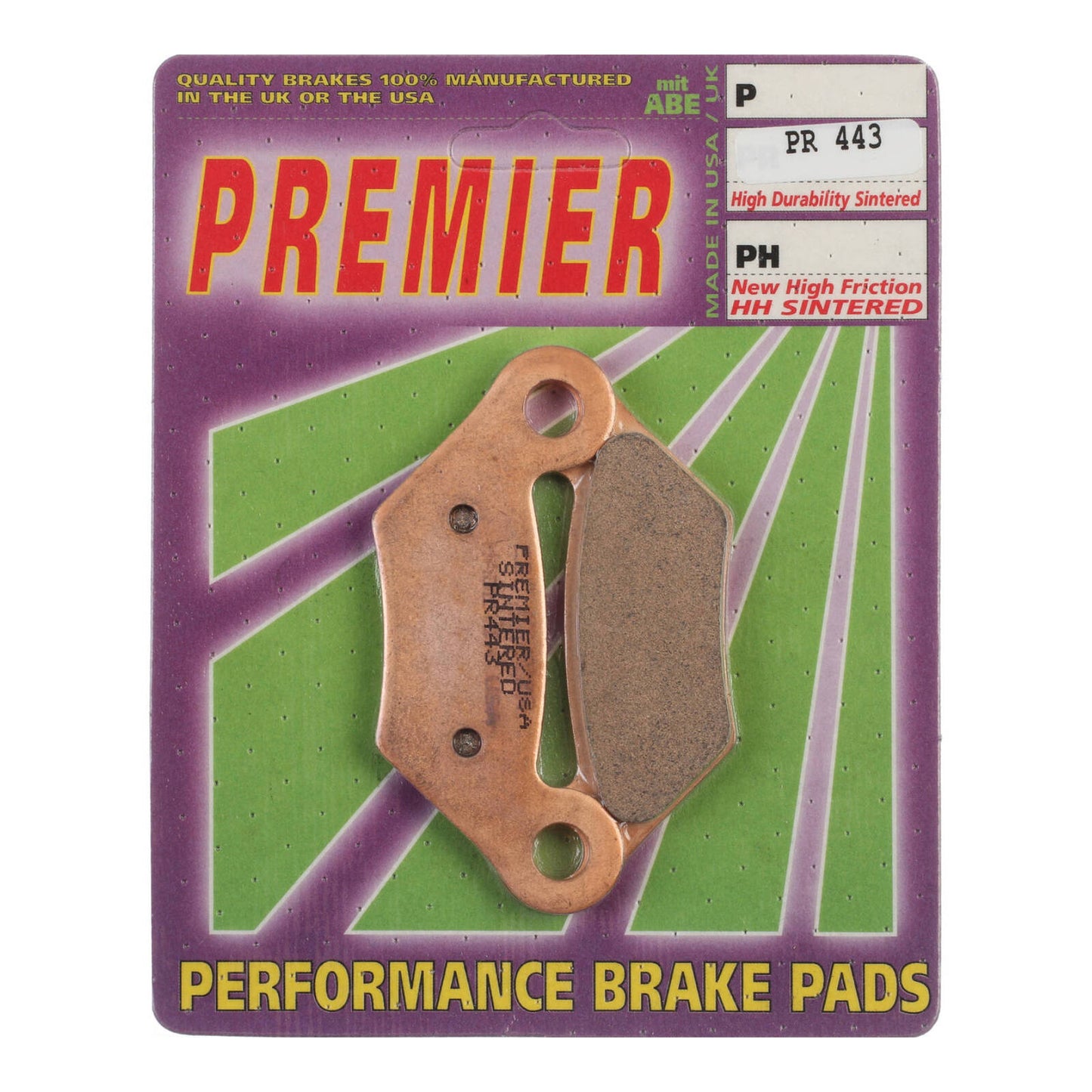 Premier Brake Pads - PR Off-Road Sintered - PR443