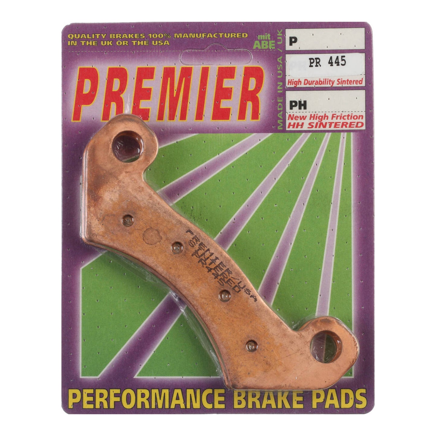 Premier Brake Pads - PR Off-Road Sintered - PR445