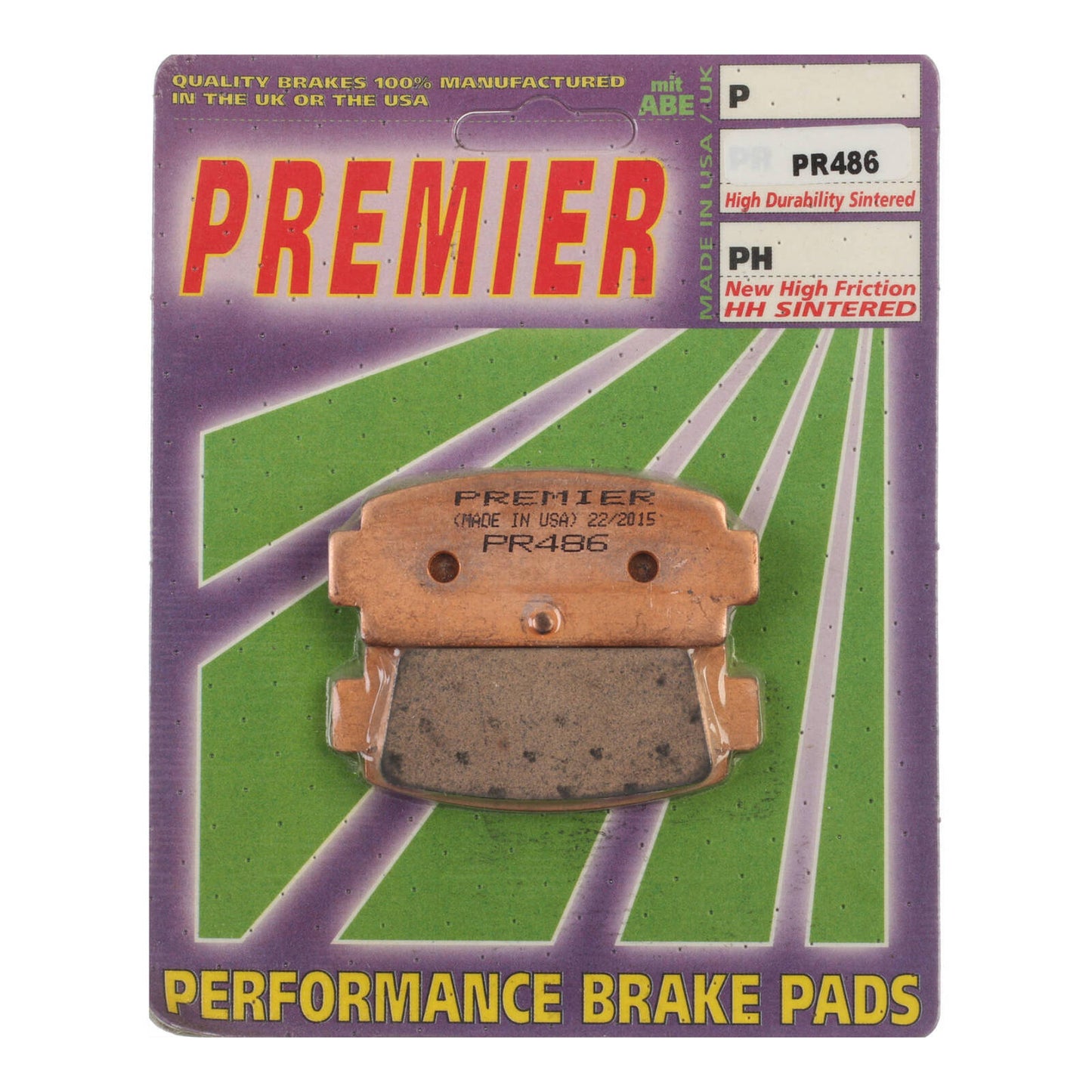 Premier Brake Pads - PR Off-Road Sintered - PR486