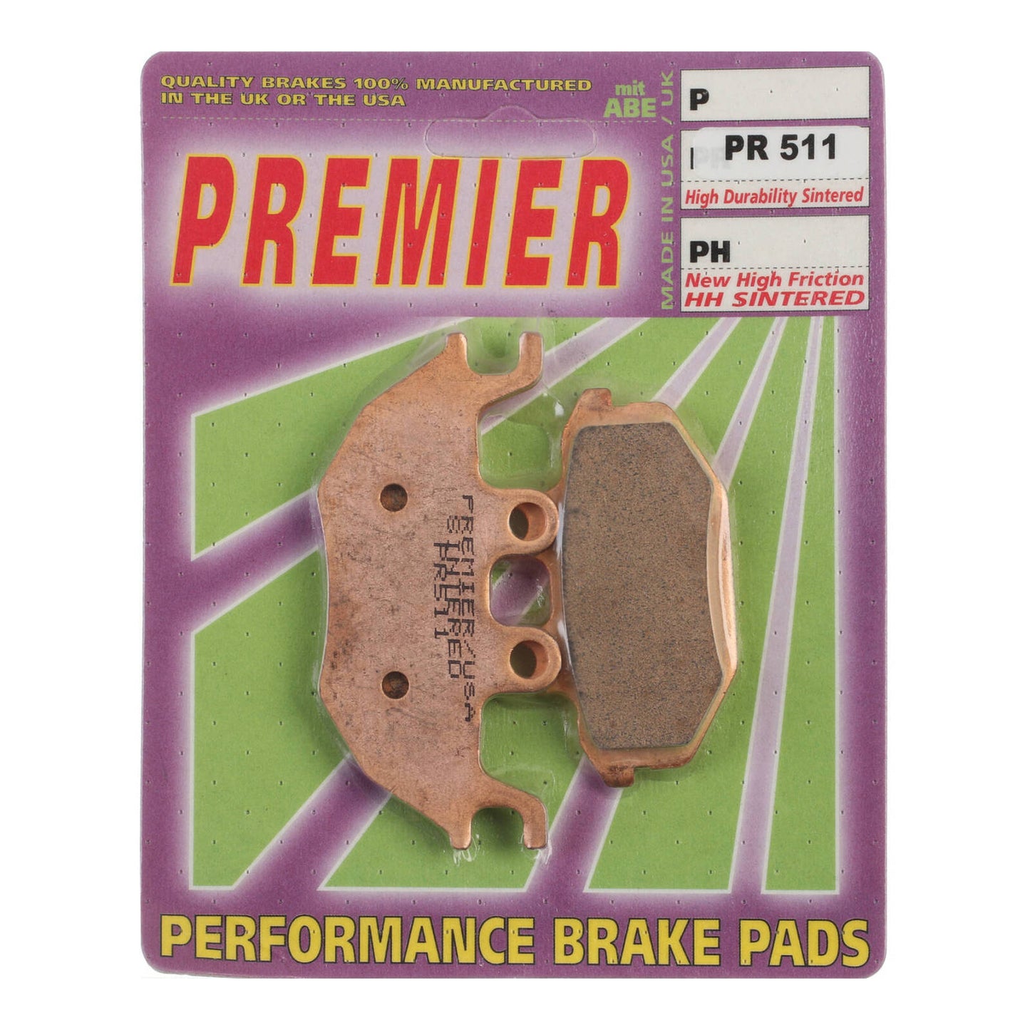 Premier Brake Pads - PR Off-Road Sintered - PR511
