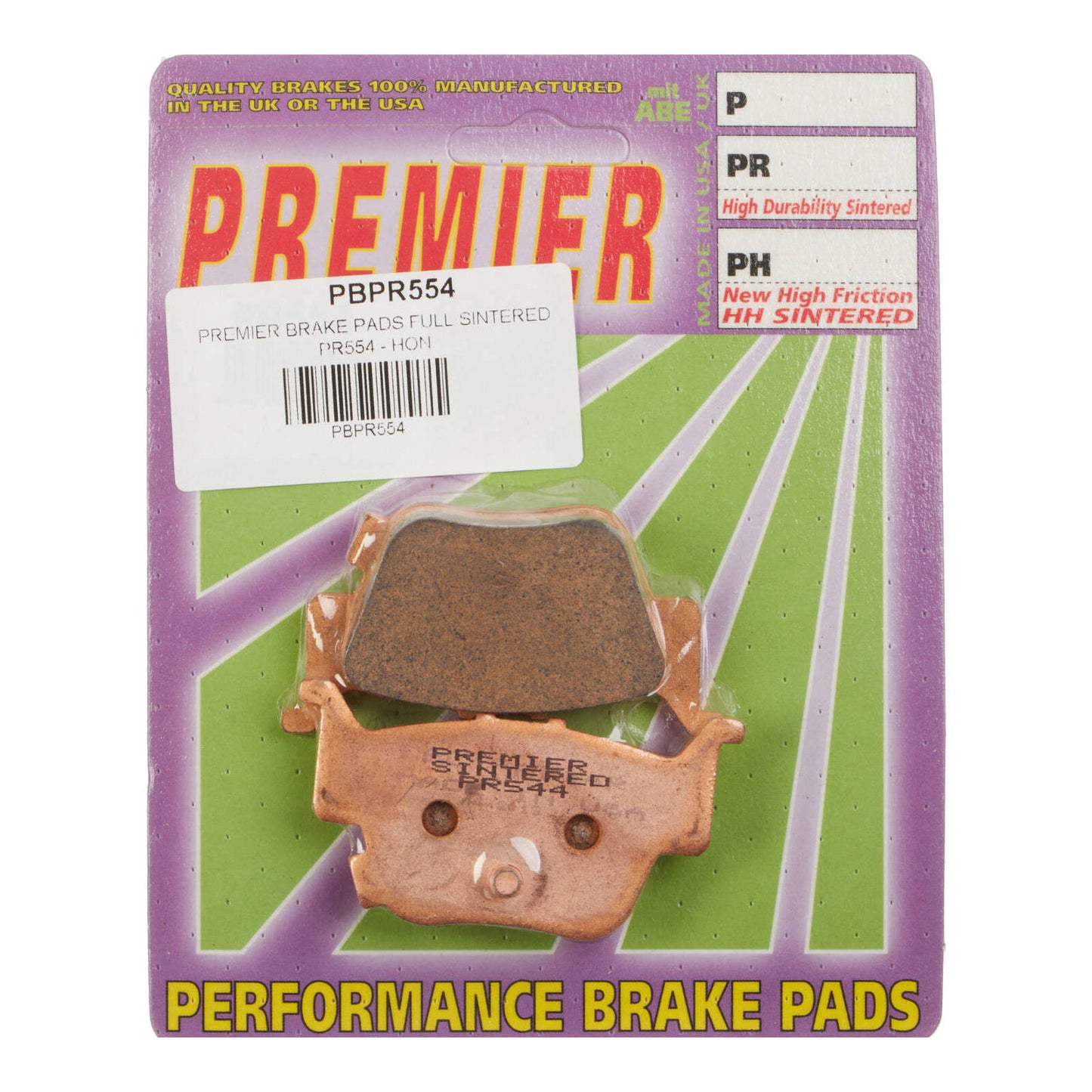 Premier Brake Pads - PR Off-Road Sintered - PR554