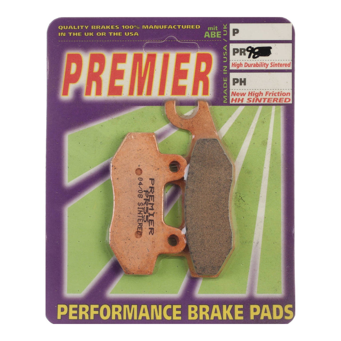Premier Brake Pads - PR Off-Road Sintered - PR98