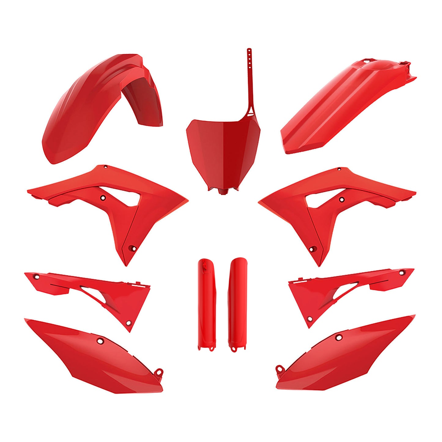 Polisport Full Kit Honda CRF450R '17-'20 / CRF250R '18-'21 - Red CR04