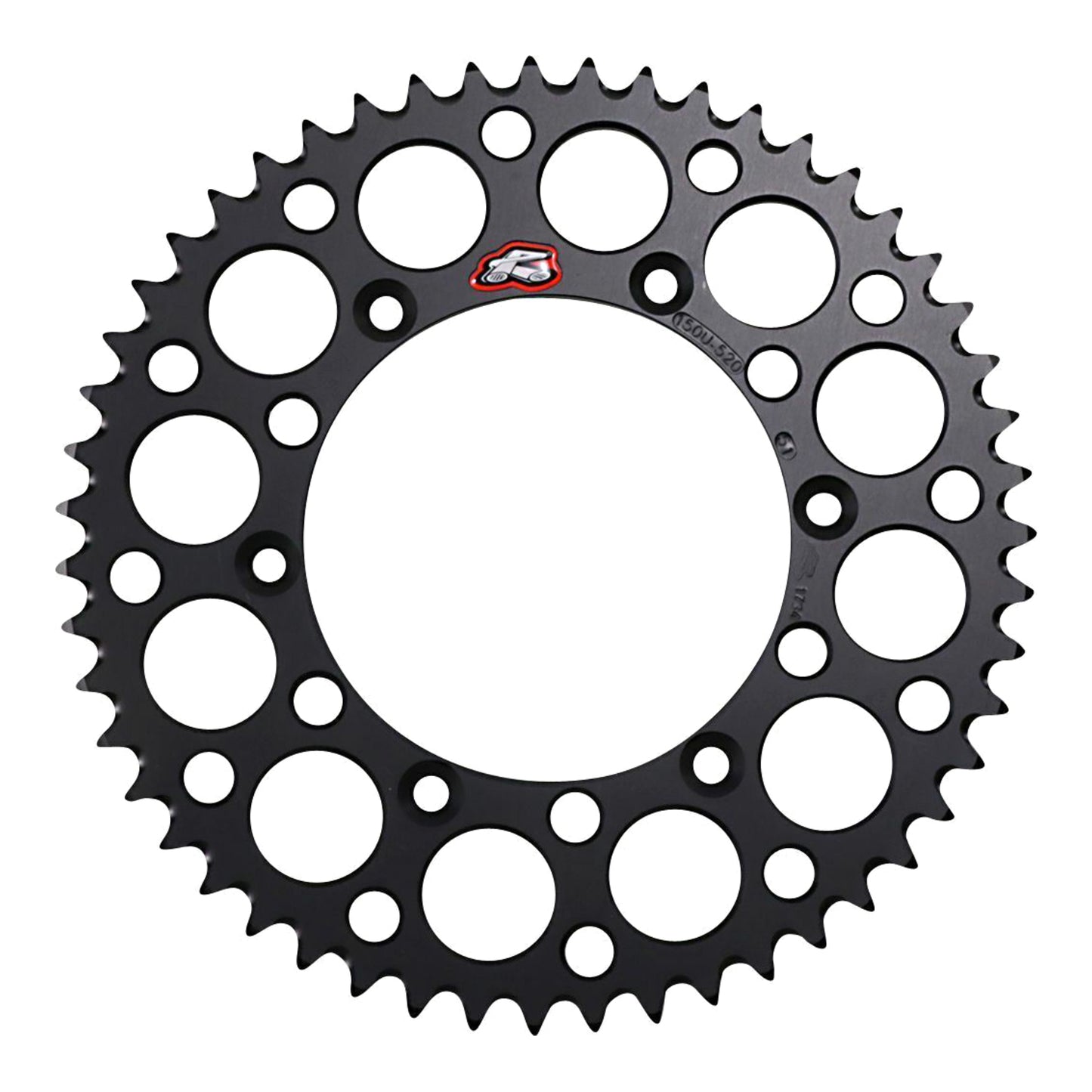 Renthal Sprocket Rear Black 52t Alloy 7075 T6 Grooved