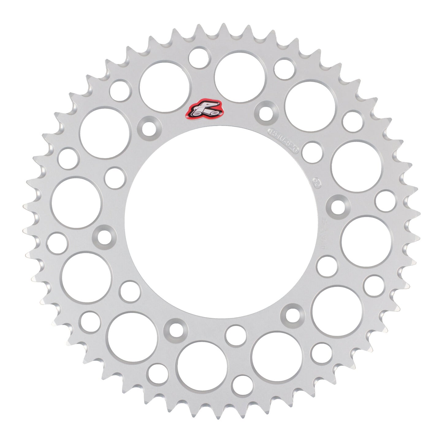 Renthal Sprocket Rear Silver 50T Alloy 7075 T6 Grooved Honda