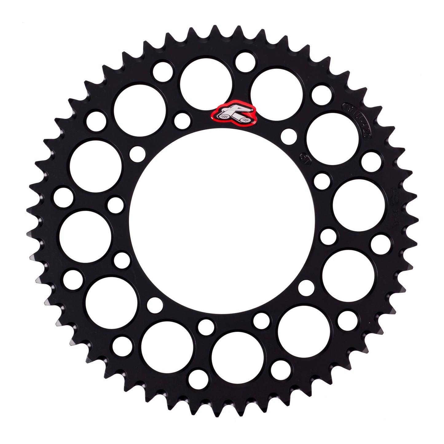 Renthal Sprocket Rear Black 51T Alloy 7075 T6 Grooved