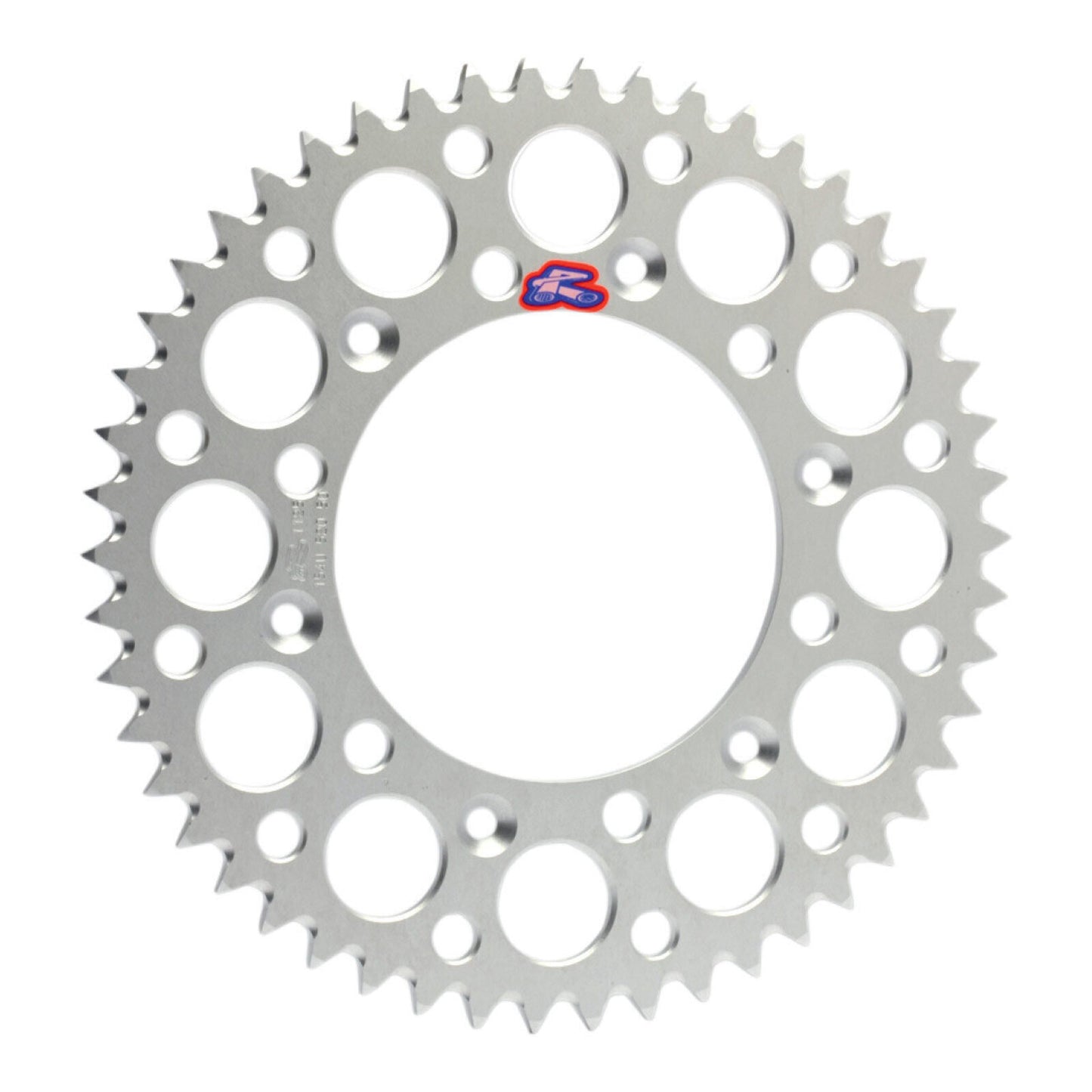 Renthal Sprocket Rear Silver 51T Alloy 7075 T6 Grooved Ultralight