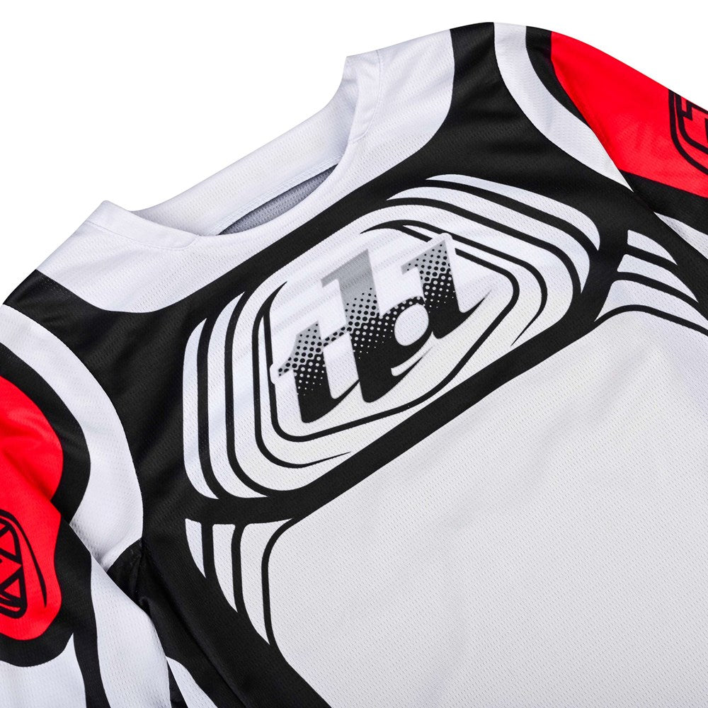 Youth Gp Pro Jersey Wavez Off White / Red