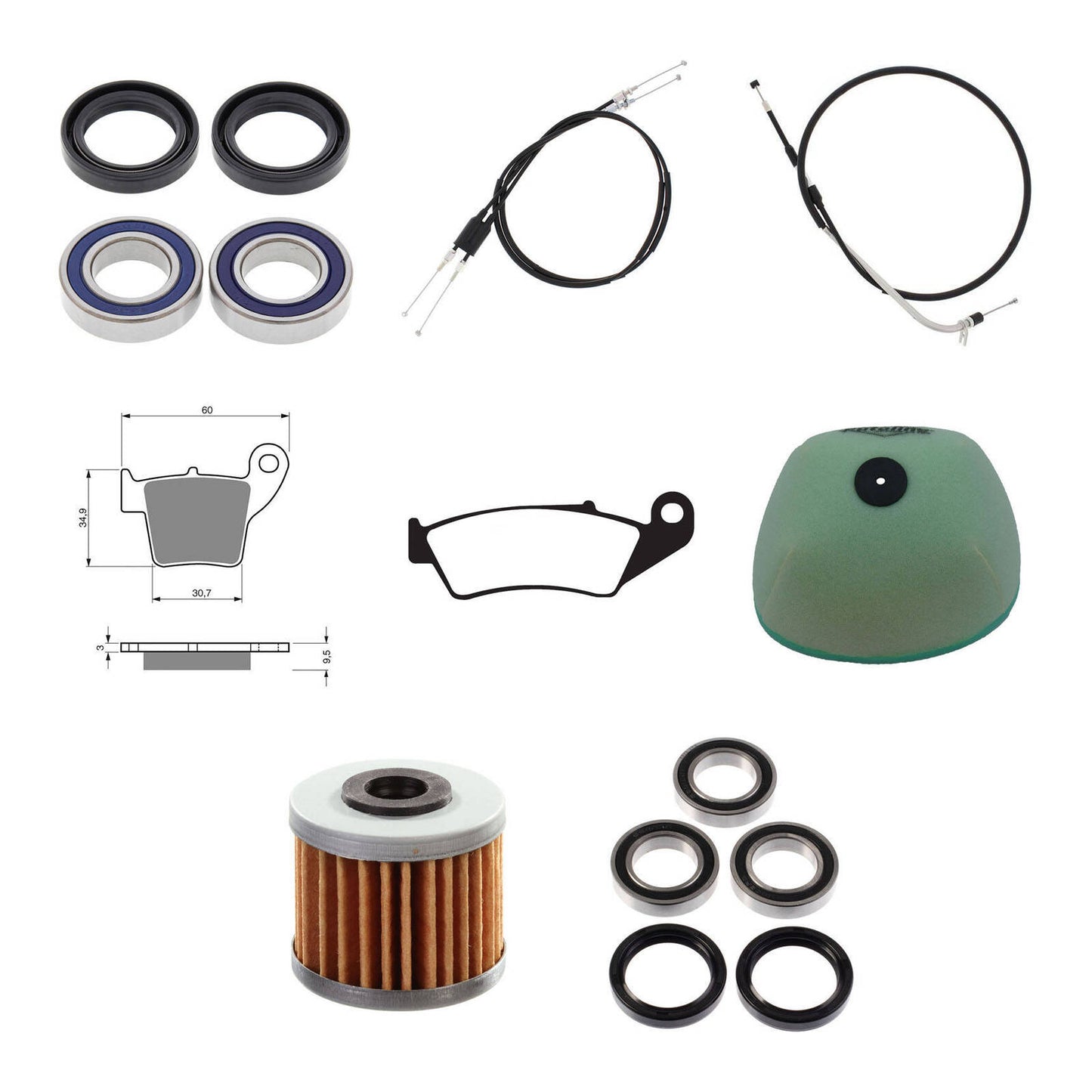 Offroad Refurb Kit - Honda CRF450R '13-'14