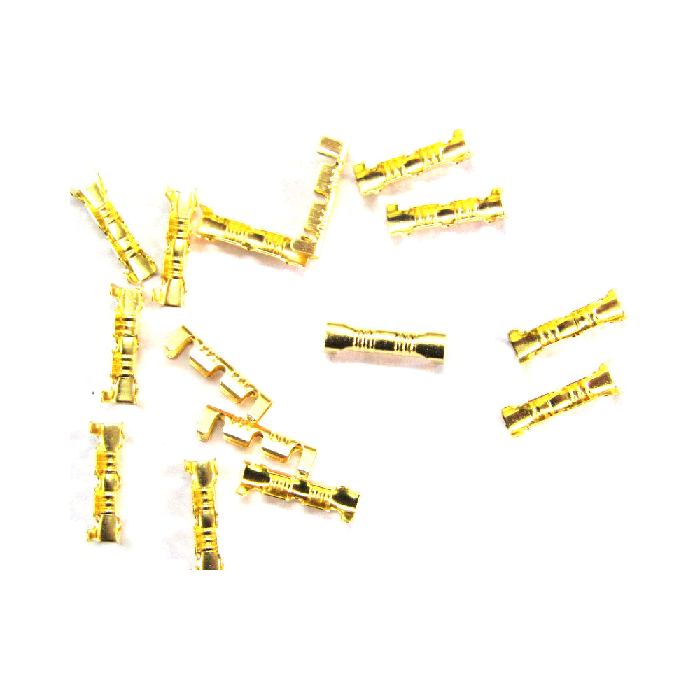 TERMINAL WIRE JOINT 12MM LONG WIRE SIZE 0.05-1.5MM2 50 PACK DOUBLE ENDED CRIMP