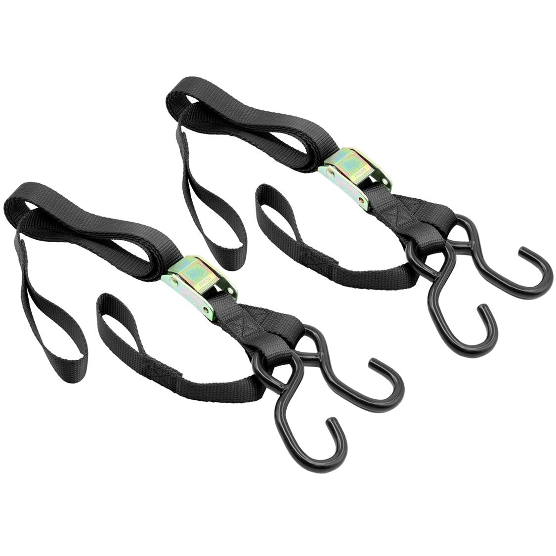 CLASSIC TIEDOWN PSYCHIC INTEGRATED SOFT HOOK 2,500LBS RATED ASSEMBLY STRENGTH BLACK