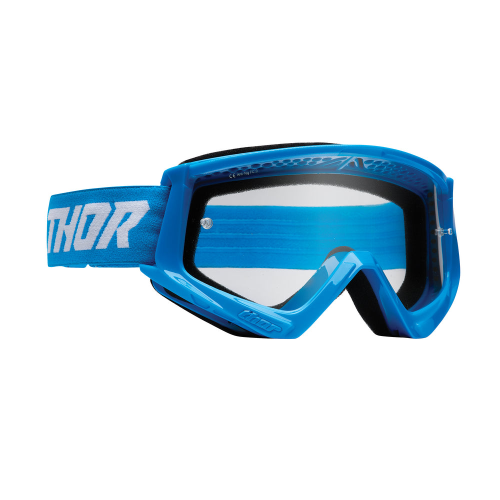 GOGGLES S26 THOR MX YOUTH COMBAT BLUE/WHITE