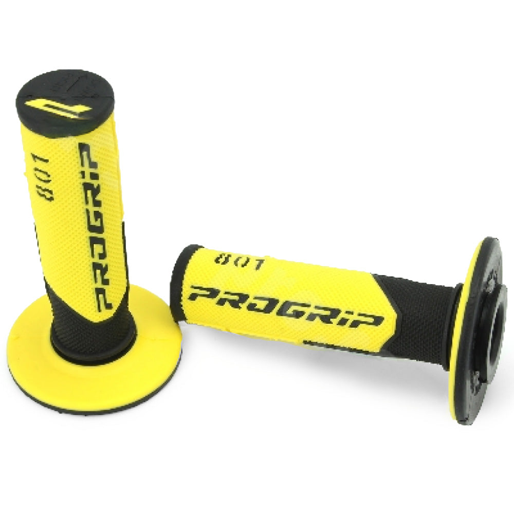 Progrip PG801 MX Grips - Black/Yellow PG801BY