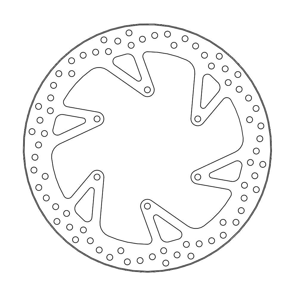 BRAKE DISC FRONT OR REAR MOTO MASTER HALO 267MM KTM SUPER ADVENTURE