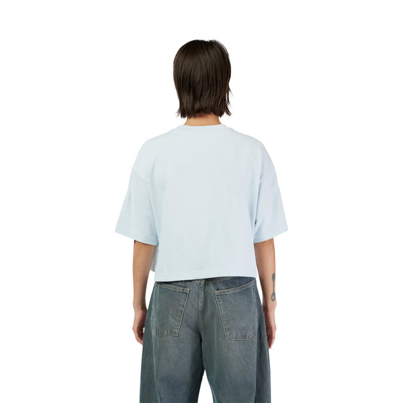 W Wordmark Oversized Crop Tee