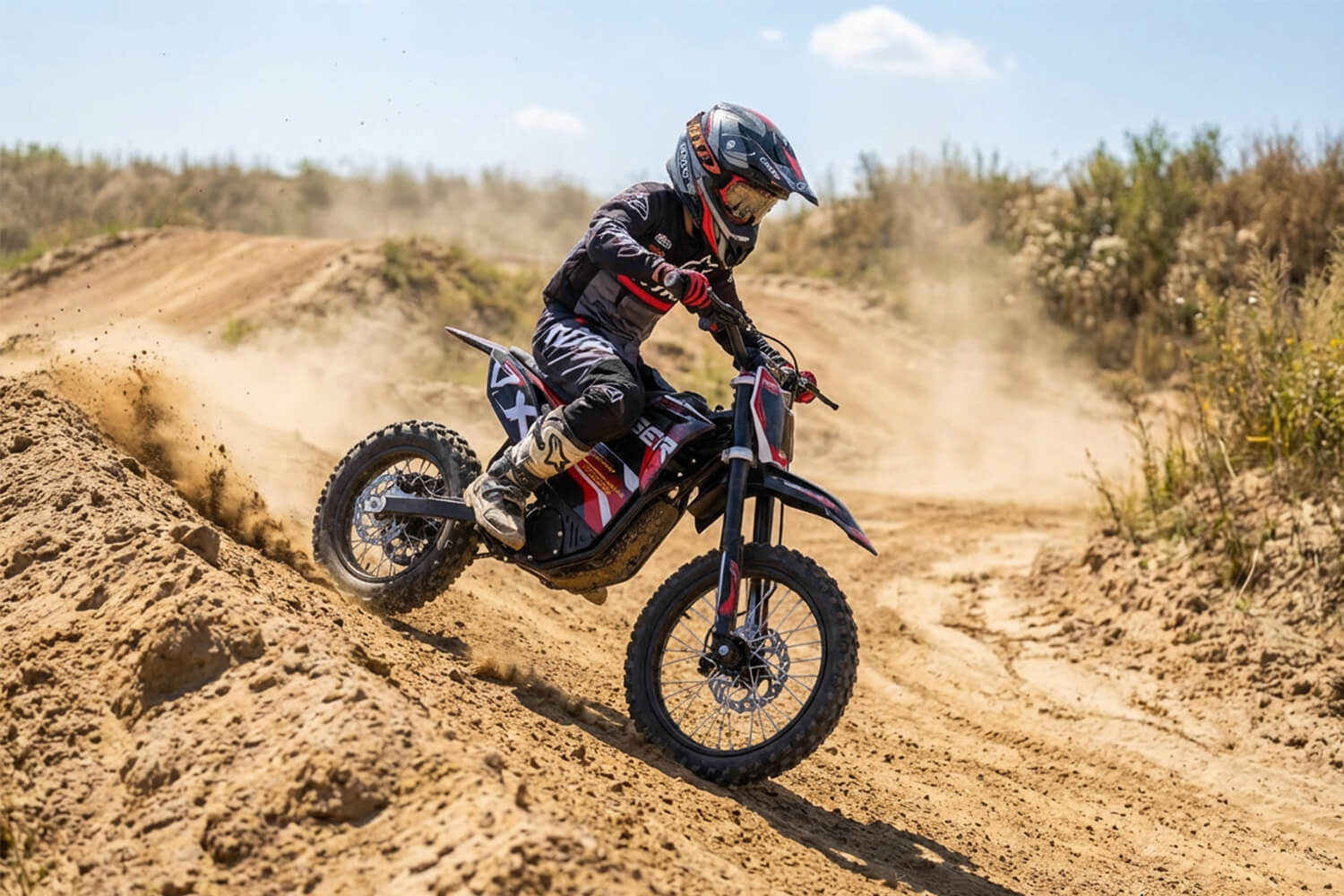 Electric dirt bike