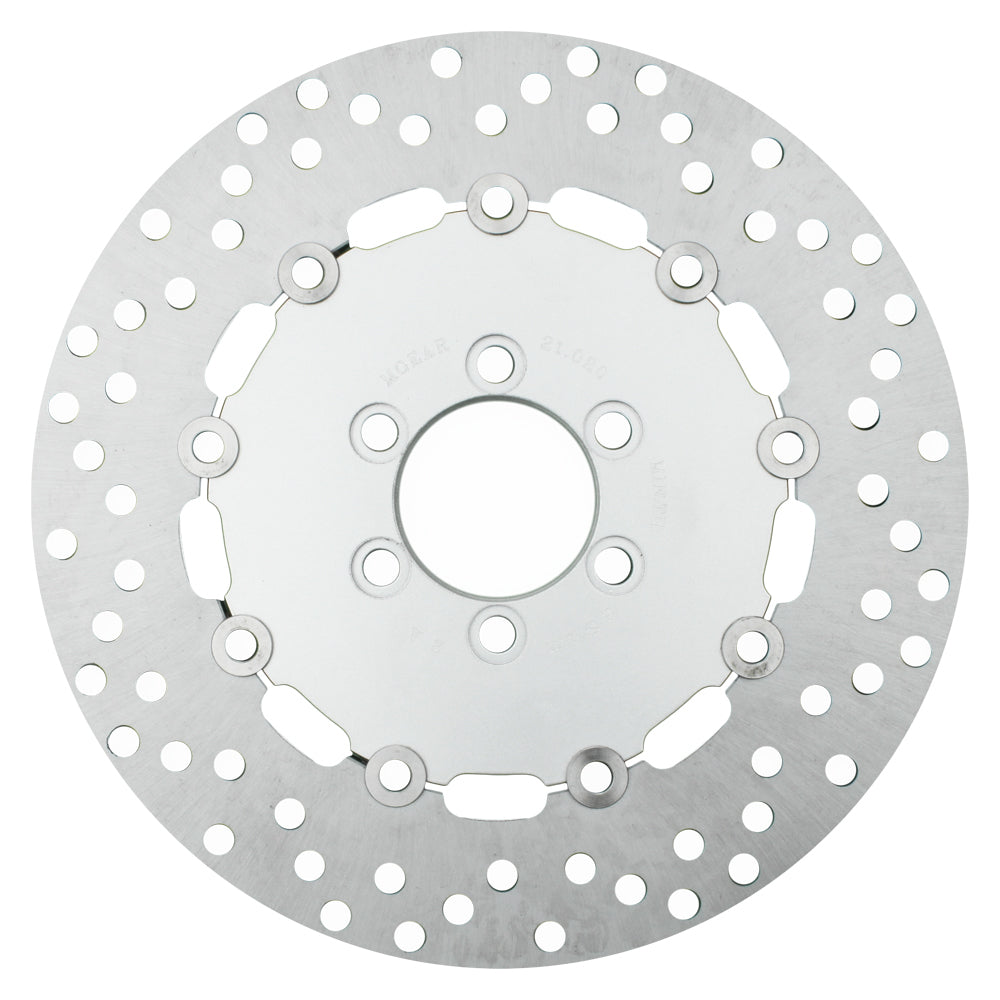 METAL GEAR BRAKE DISC REAR SILVER