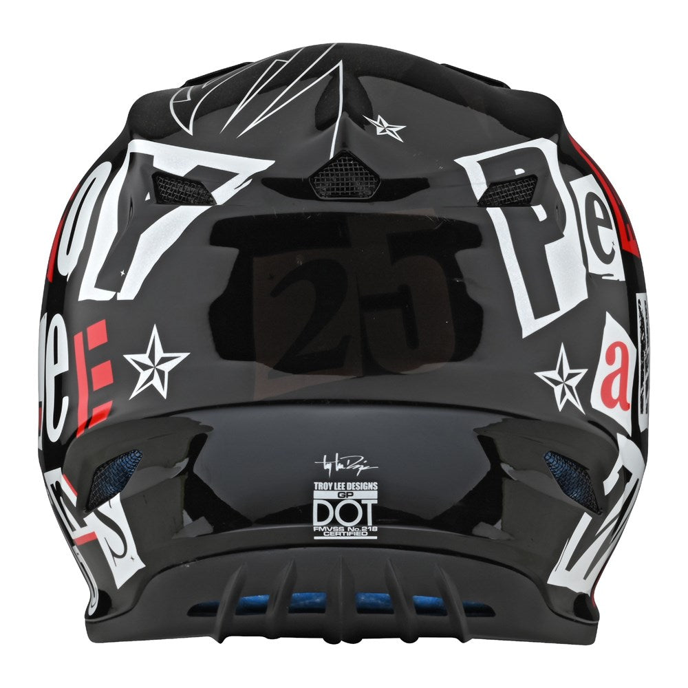 GP HELMET ANARCHY BLACK YOUTH