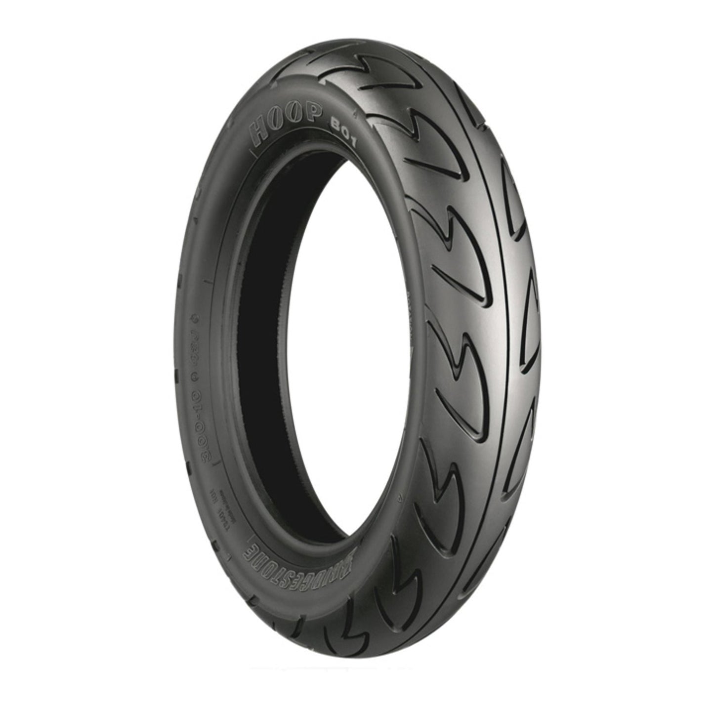 Bridgestone B01 Hoop 350-10 Front / Rear Scooter Tubeless Tyre