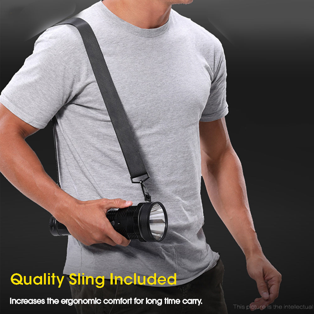 NITECORE TM39 5200 LUMEN LONG THROW RECHARGEABLE FLASHLIGHT+ ADAPTOR