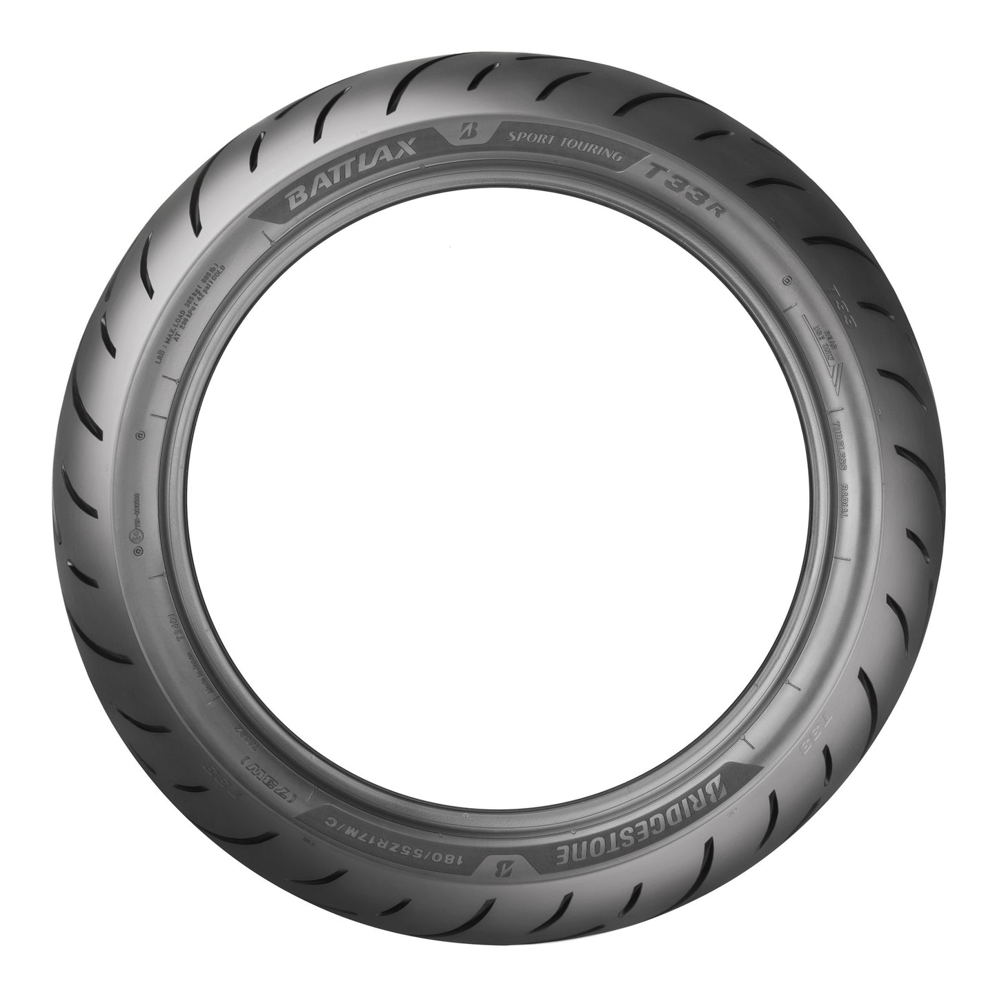 Bridgestone Battlax T33 180/55ZR17 Rear Sport Touring Tyre (73W)